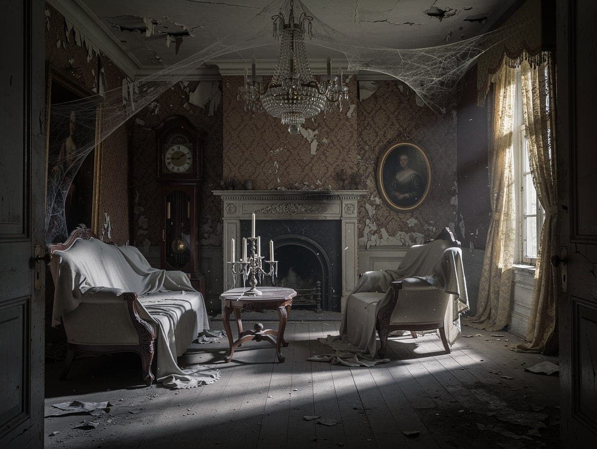 A haunted Victorian parlour