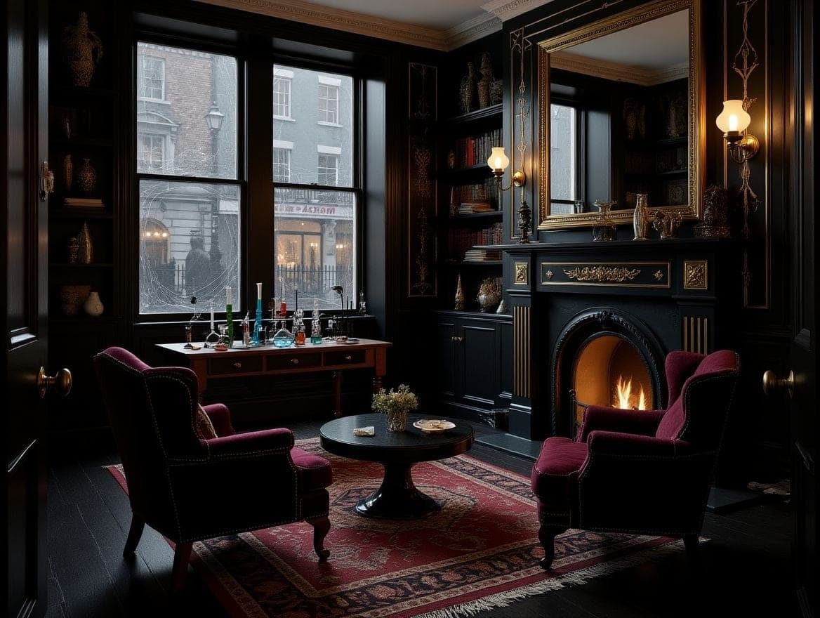Room restyled in Art Deco